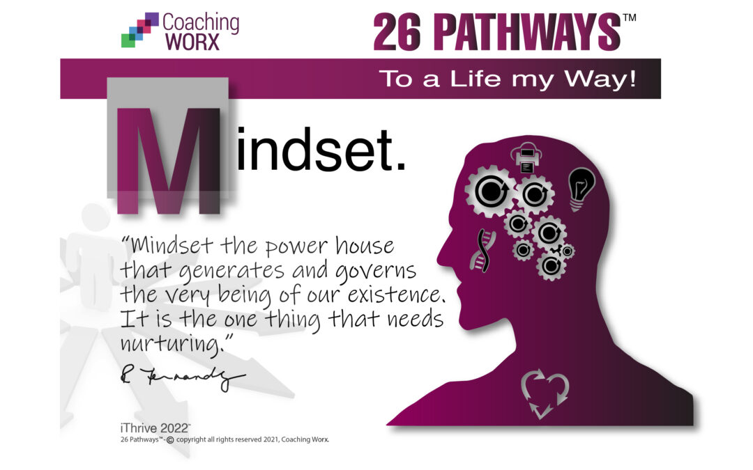 More on 26 Pathways – an e- Guidebook to a “Life my Way”. (Alphabet M- Mindset)