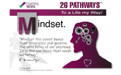 More on 26 Pathways – an e- Guidebook to a “Life my Way”. (Alphabet M- Mindset)